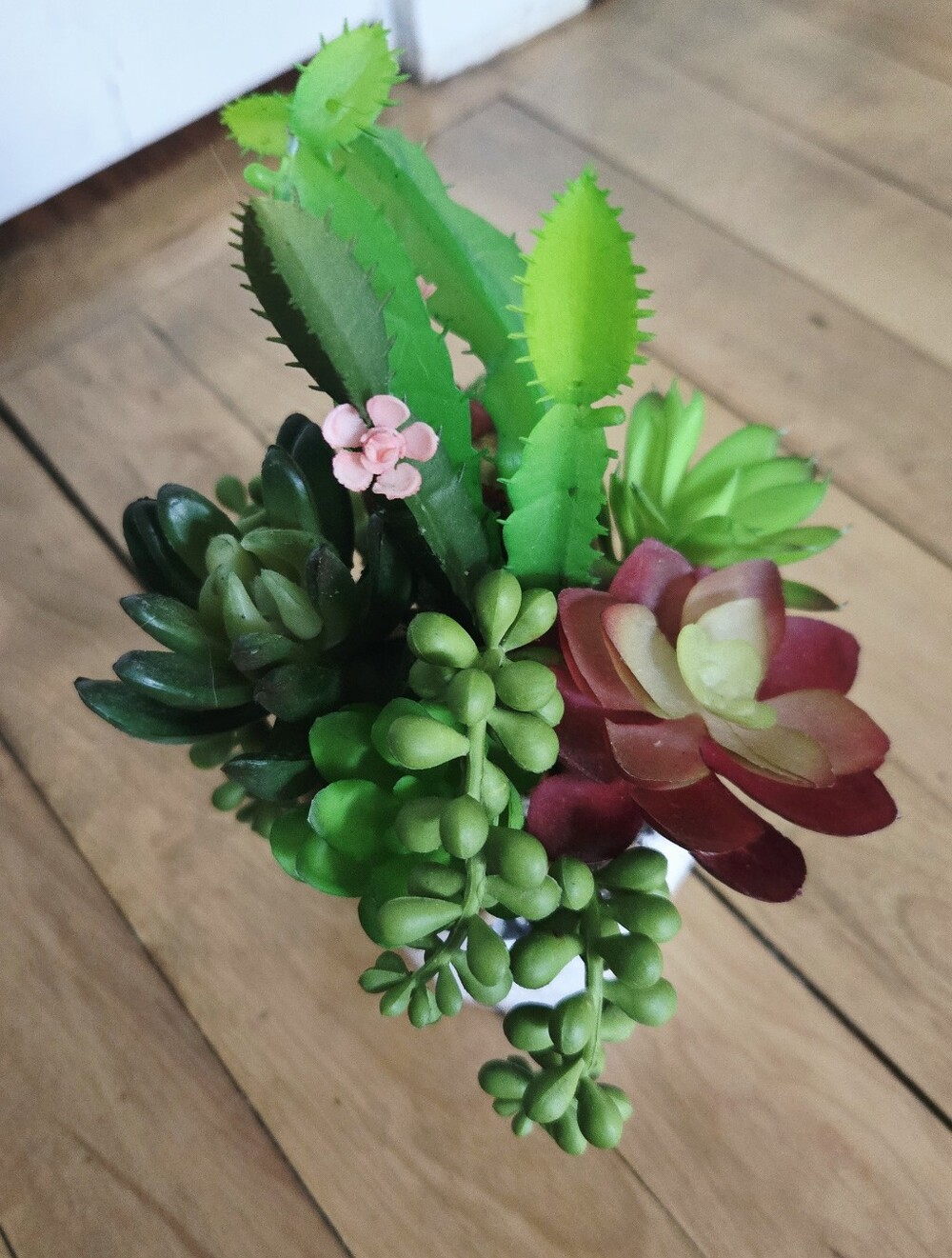 Small Faux Succulent Fake Staging Plant